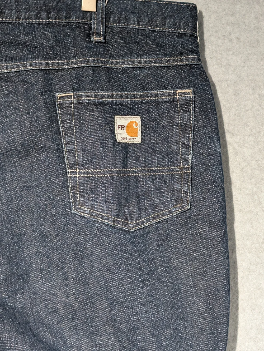 Carhartt FR Jeans Mens 42x32 Blue Flame Resistant 280-83 Workwear 2112 Cat 2